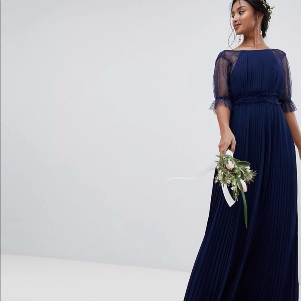 Blue Evening Gown
